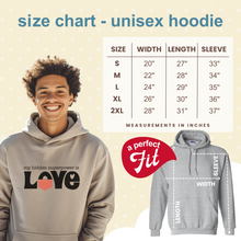 Load image into Gallery viewer, Unisex Hoodie &quot;My Hidden Superpower is Love&quot;