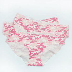 Spare Undies (3 Pack) Pink Camo